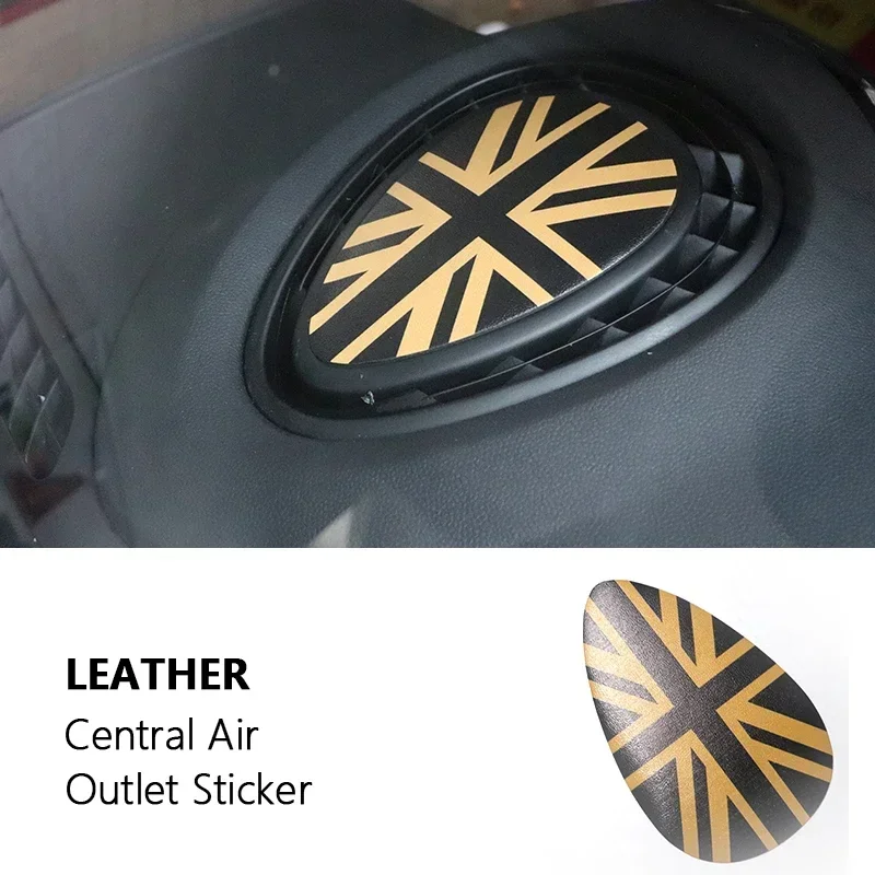 

Кожаная специальная наклейка на центральное воздуховыпускное отверстие для Mini Cooper one F54 Clubman F55 Hardtop F56 Hatchback