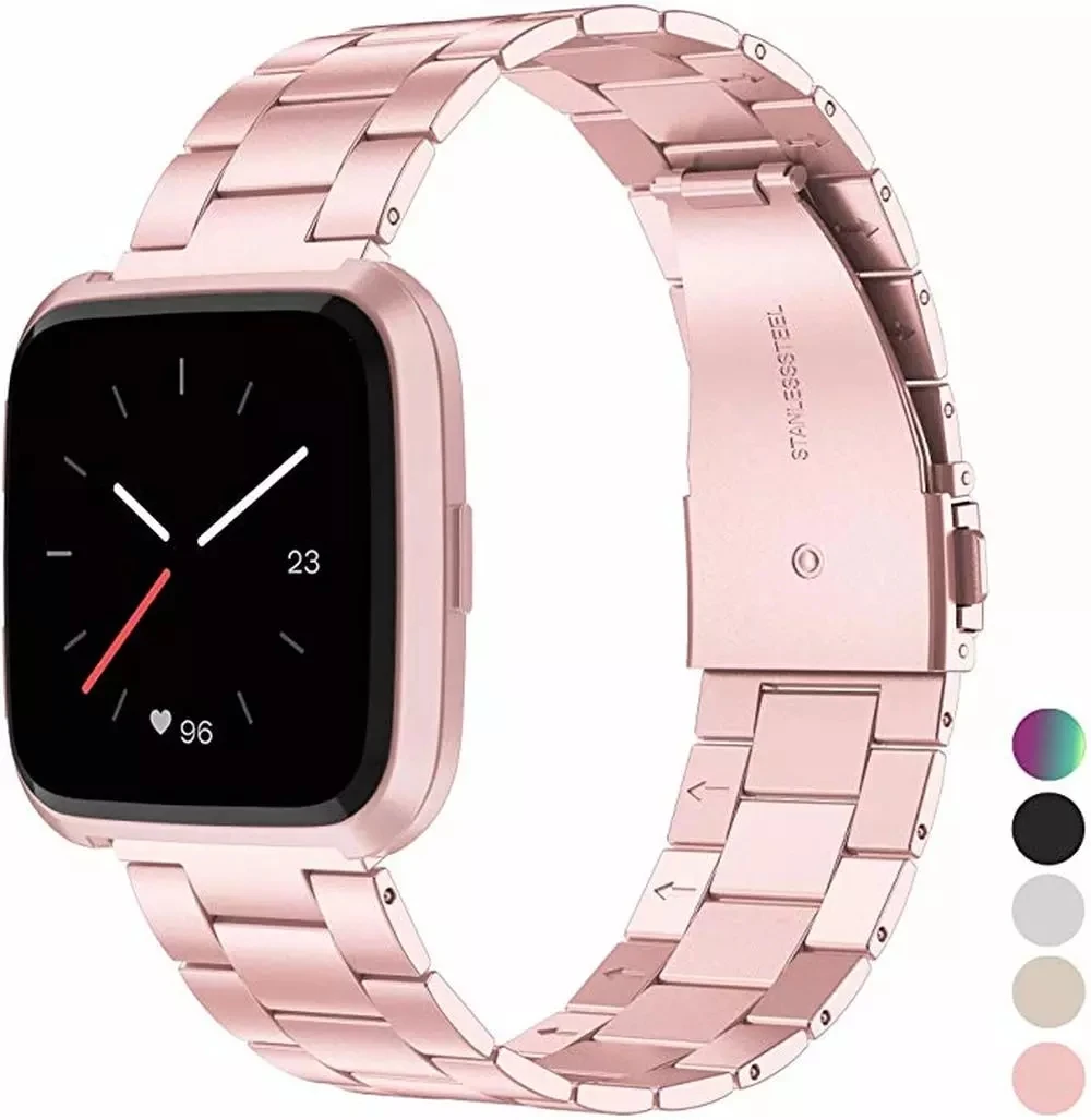 Milanese Metal Strap For fitbit versa 2 Smart Band Bracelet Stainless Straps For fitbit versa Lite Wristband Accessories