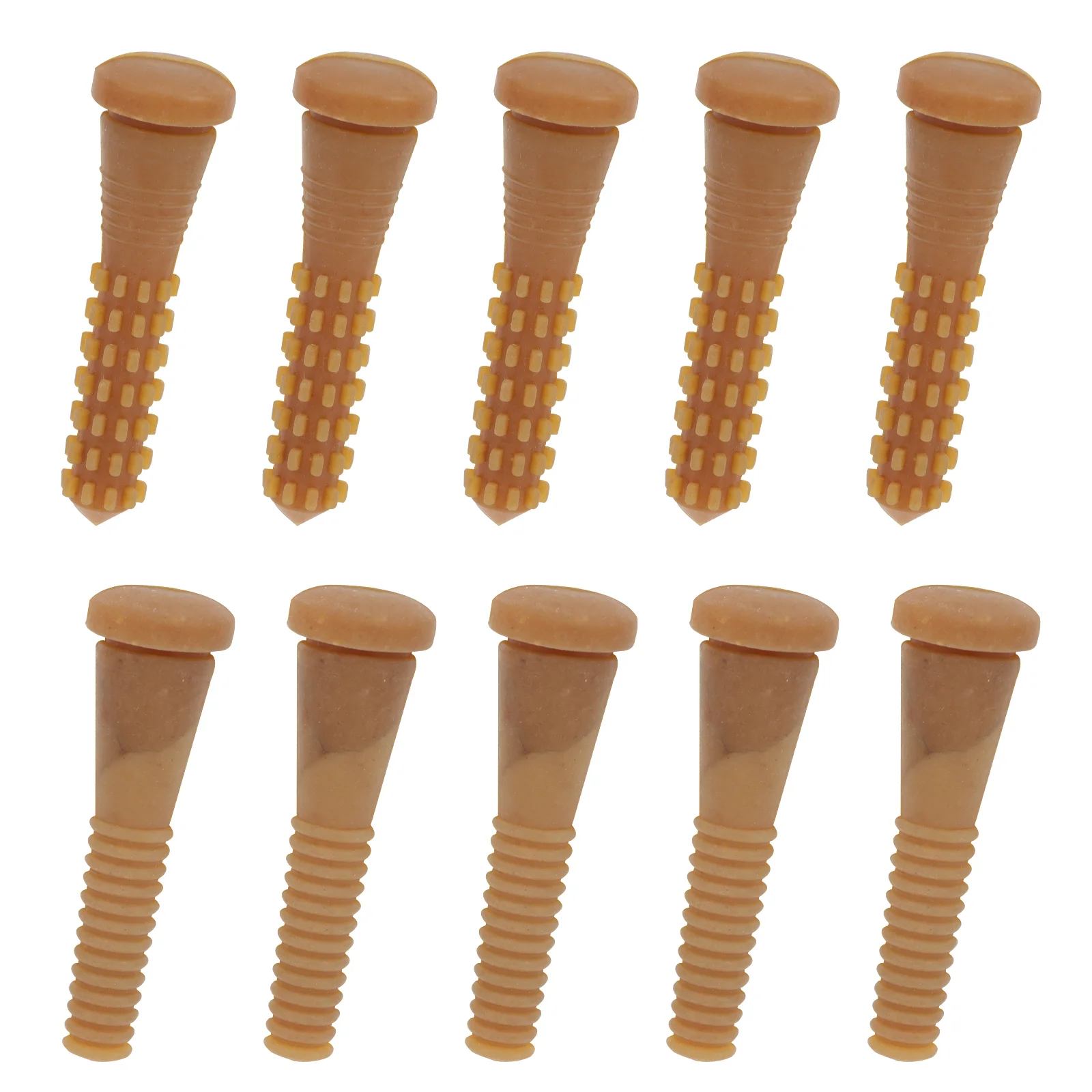

20pcs Chicken Plucker Drill Attachment Poultry Plucking Fingers Duck Removal Rod