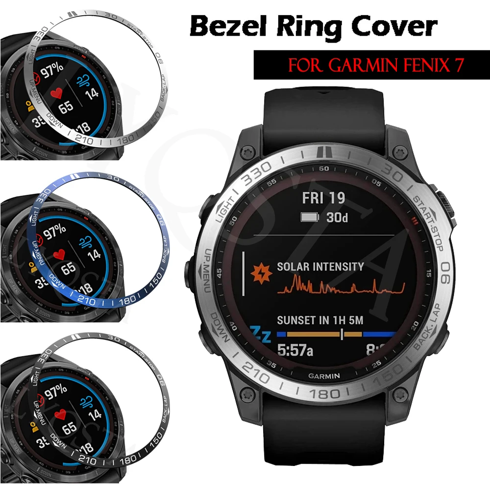 

Чехол из нержавеющей стали для смарт-часов Garmin Fenix 7 7X 5 5Plus 6 6X Pro