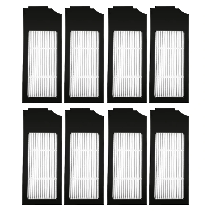

8 Pcs Hepa Filter For Ecovacs X1 Turbo Omni Robot Vacuum Cleaner Replacement Accessory Parts