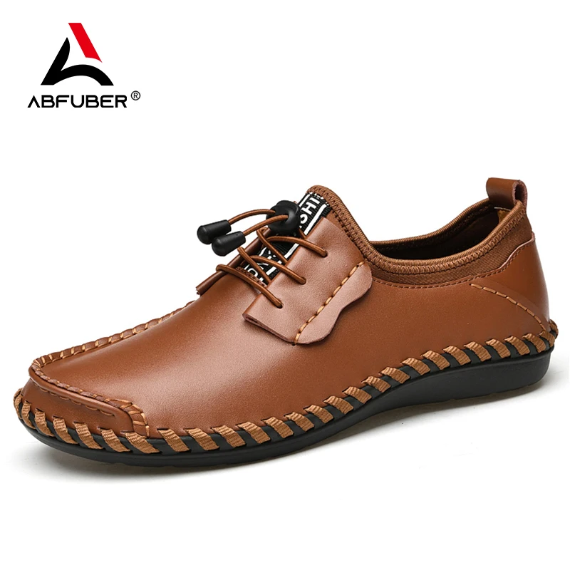 

Мужские кожаные туфли ручной работы, мягкие кроссовки, лоферы, повседневная обувь для вождения, мокасины