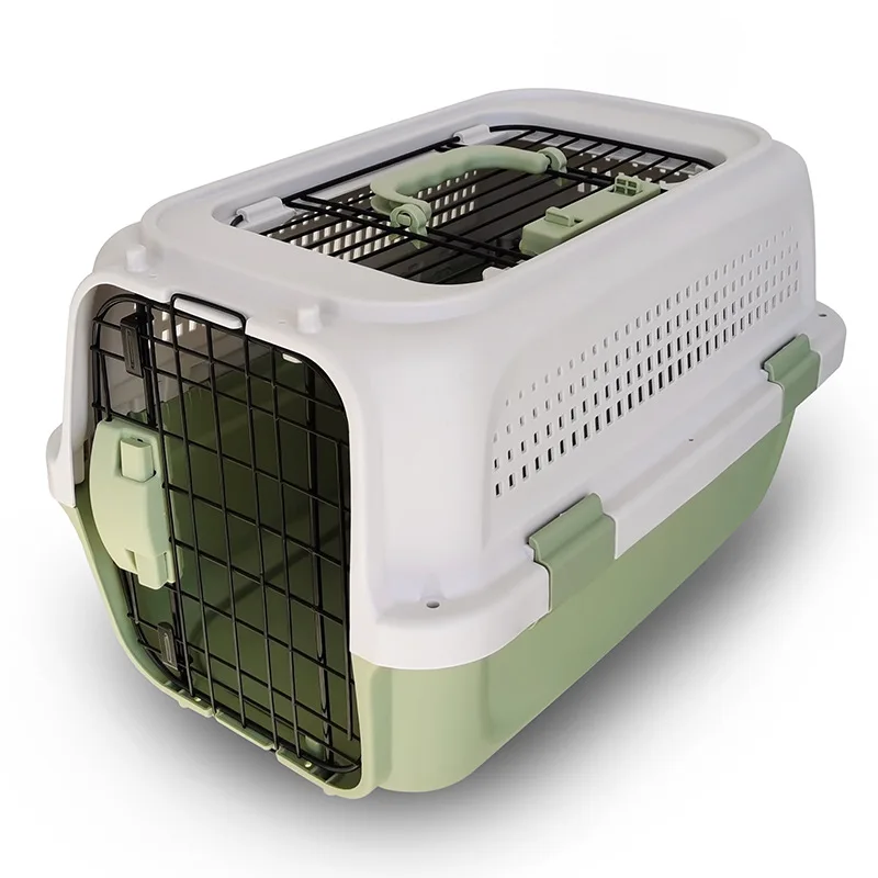 

Dog Air Box With Skylight Portable Cage Rabbit Dog Cat Consignment Box Wholesale Pet Air Box