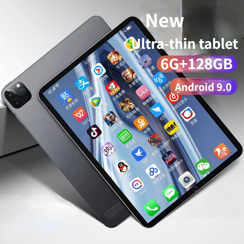 

2022 Hot Sale WiFi Tablet 4G Network 10.1 Inch Android 10.0 8G+128GB Tablet 4G Phone Tablet Kids Tablets