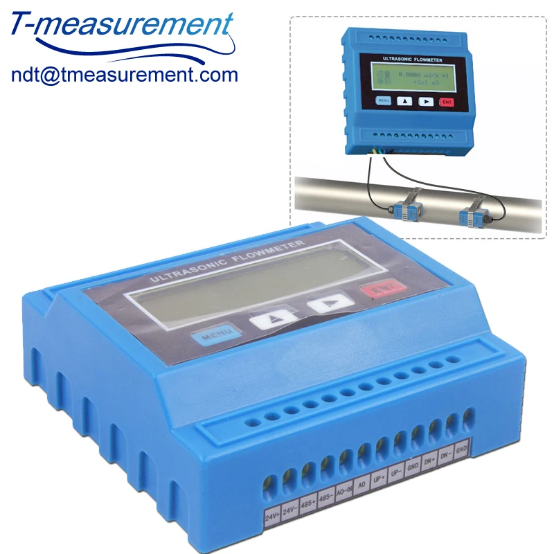 

low cost ultrasonic flow meters TUF-2000M model flow meter/heat meter