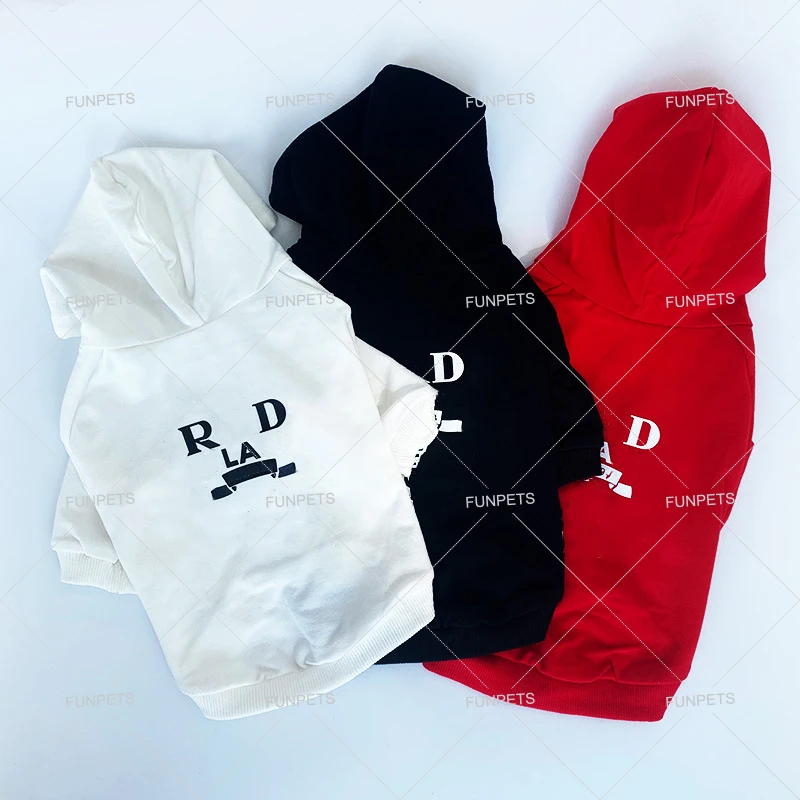 

FunPets Spring Autumn Dog Hoodie Designer Pet Clothes Cotton Luxury Pet Hoodie Leisure Pet Clothes YF230429072