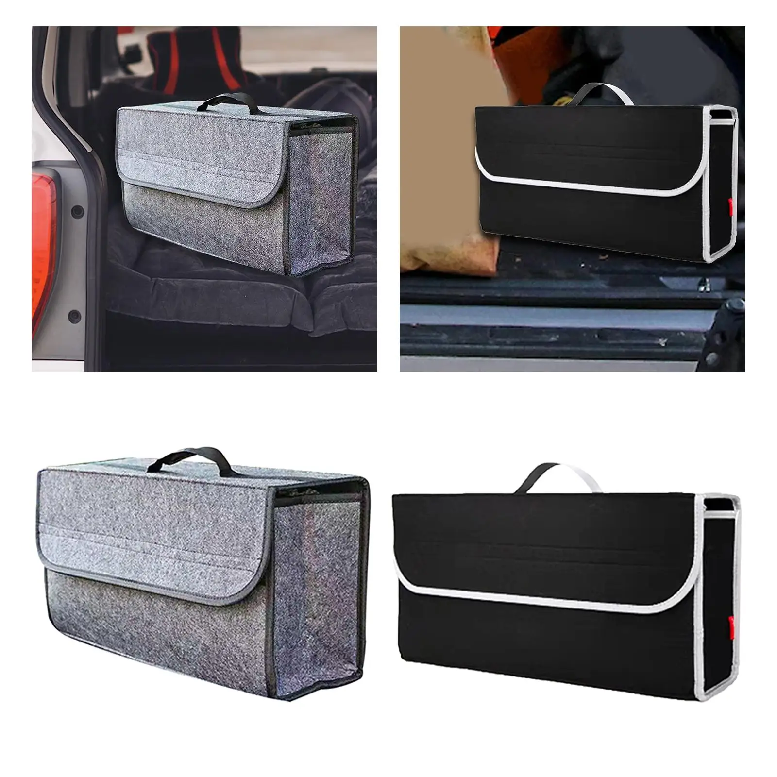 

Car Trunk Storage Box Organizer Trunk Organizers Container for Tidying Up