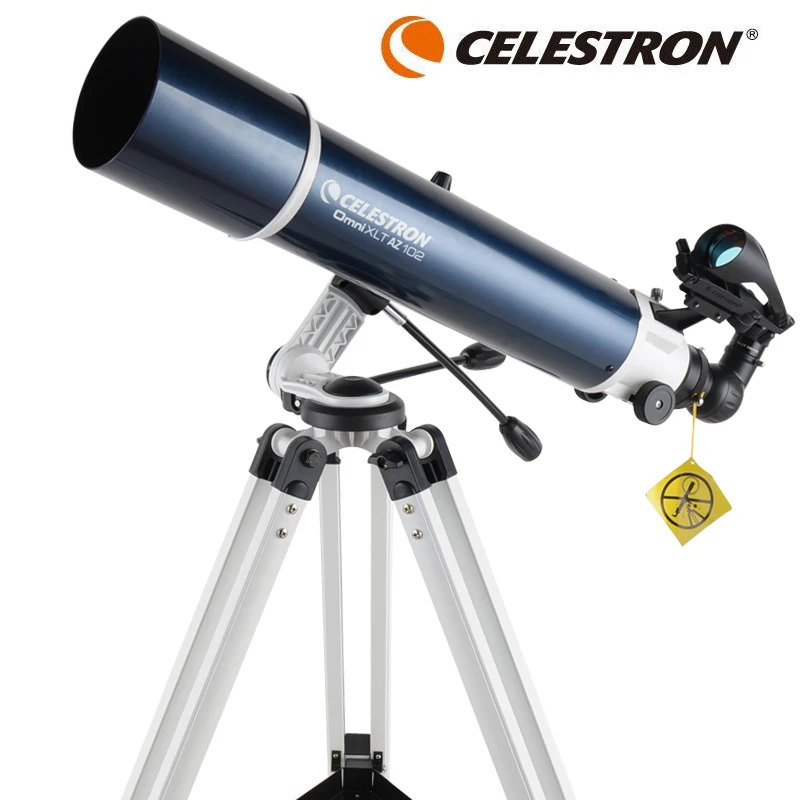 Celestron Professional Omni XLT 102 AZ F6 102MM Refractor Astronomical Telescope with CG-4 Equatorial Mount StarBright XLT Coted
