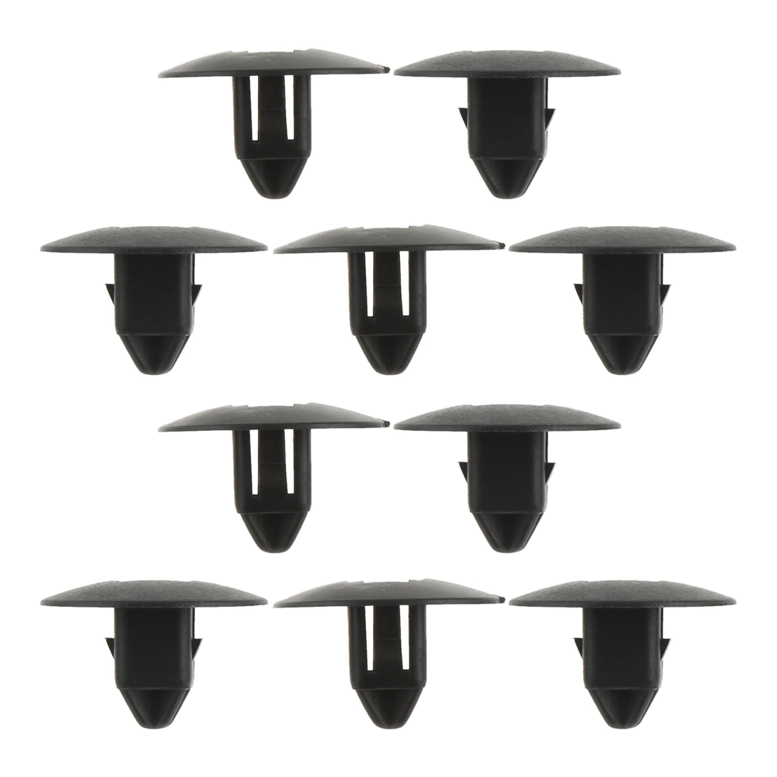 10Pcs 30763619 Auto Front Bumper Grille-Deflector Panel Clips Fasteners Fit for Volvo Black Car Plastic Replacement Cilps - купить по