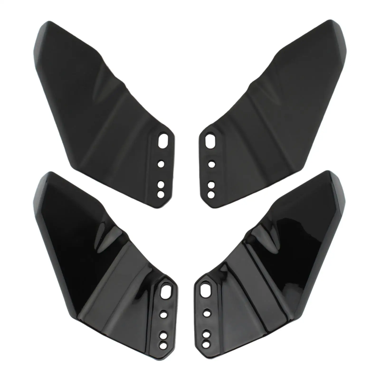 

2Pcs Aerodynamic Winglet Replacement Supplies Accessories Moulding Spoilers 50 300 400