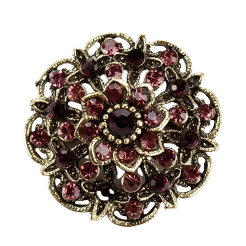 

Brooch Pin Elegant Ornaments Flower Shape Creative Elegant Women Brooch for Bouquet Ladies Brooch Brooch