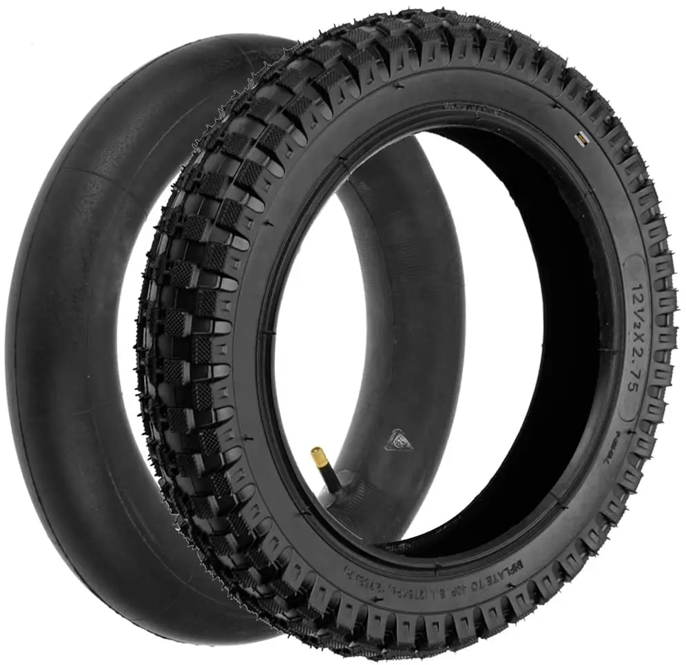 

12.5x2.75 (12-1/2x2.75) Tire & Inner Tube Set for Razor MX350 MX400 Dirt Rocket, X-Treme X-560 EZIP 750 500 Pocket Bikes