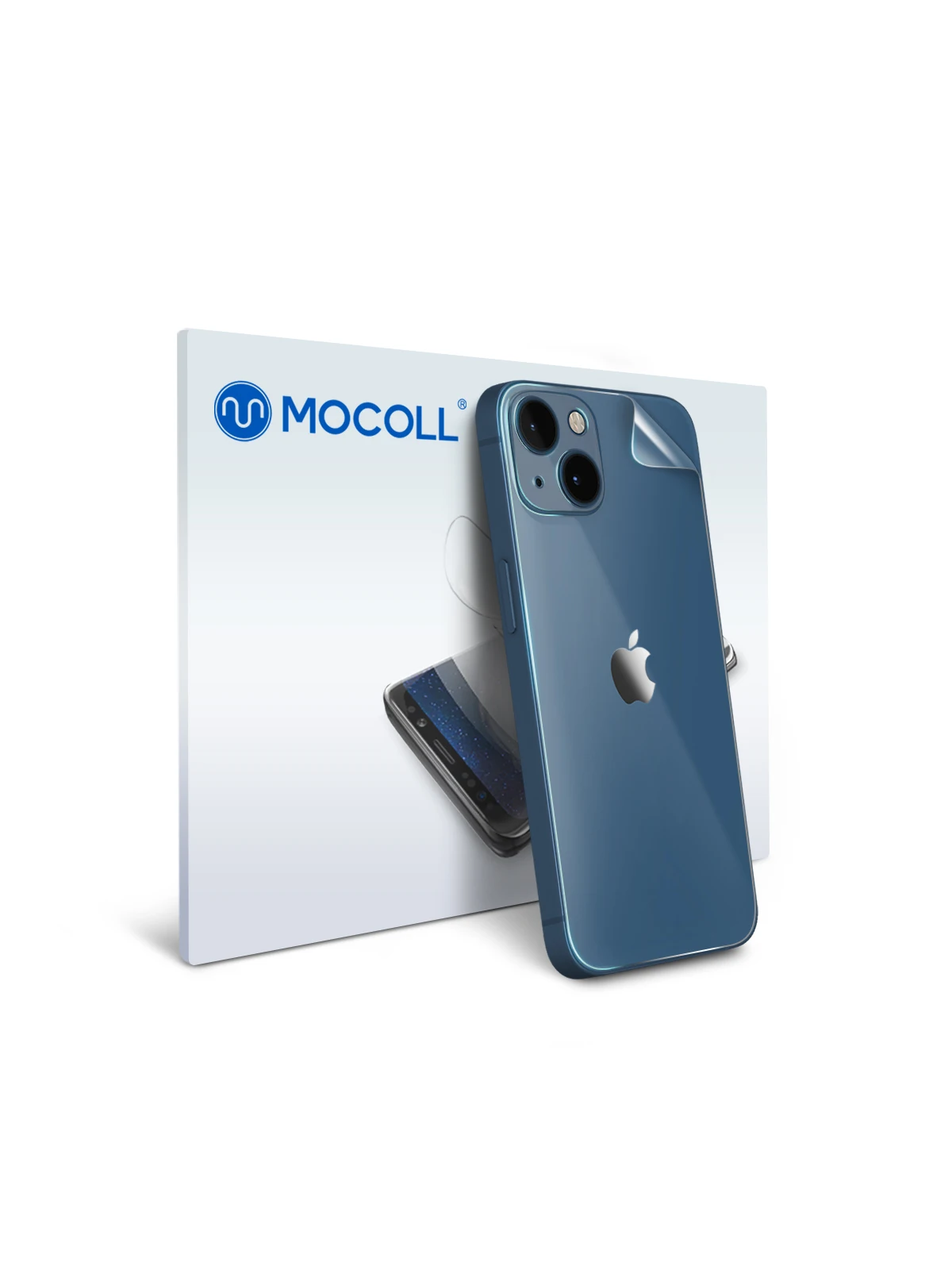 Гидрогелевая защитная пленка MOCOLL для задней панели (Half Cover) Apple iPhone 13 матовая |