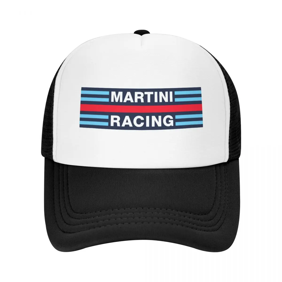 

Бейсболка для мужчин и женщин, модная регулируемая бейсболка Martini Racing Trucker, на заказ, для взрослых, весна