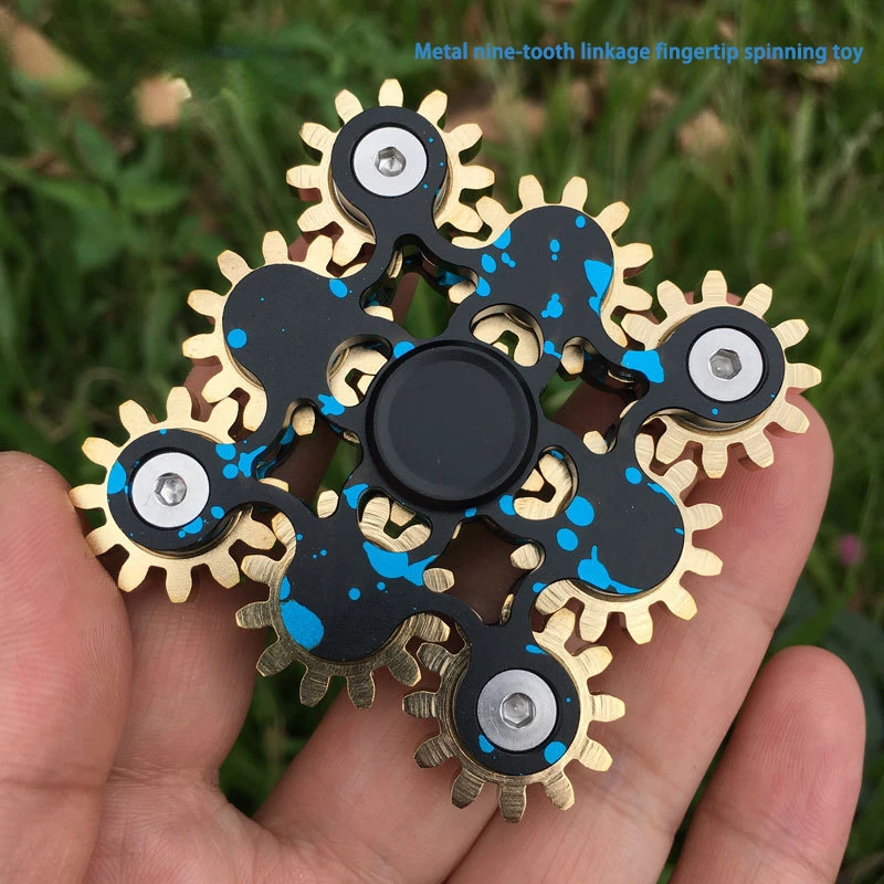 

Металлическое соединение с девятью зубьями, вращающее устройство для пальцев, детское устройство для снижения давления, устройство для сни...