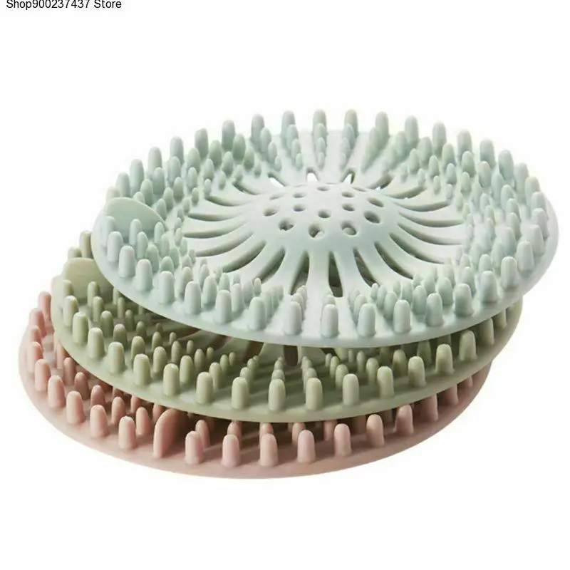

Silicone Sink Strainer Filter Water Stopper Floor Drain Hair Catcher Bathtub Plug Bathroom Kitchen Basin Stopper