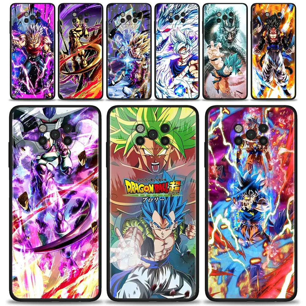 

Case For Xiaomi 12 11T 10T Pro 11 Lite 9T Note 10 Lite Poco X4 X3 NFC M3 M4 Pro F3 Pocophone F1 Capa Anime Dragons Ball Goku