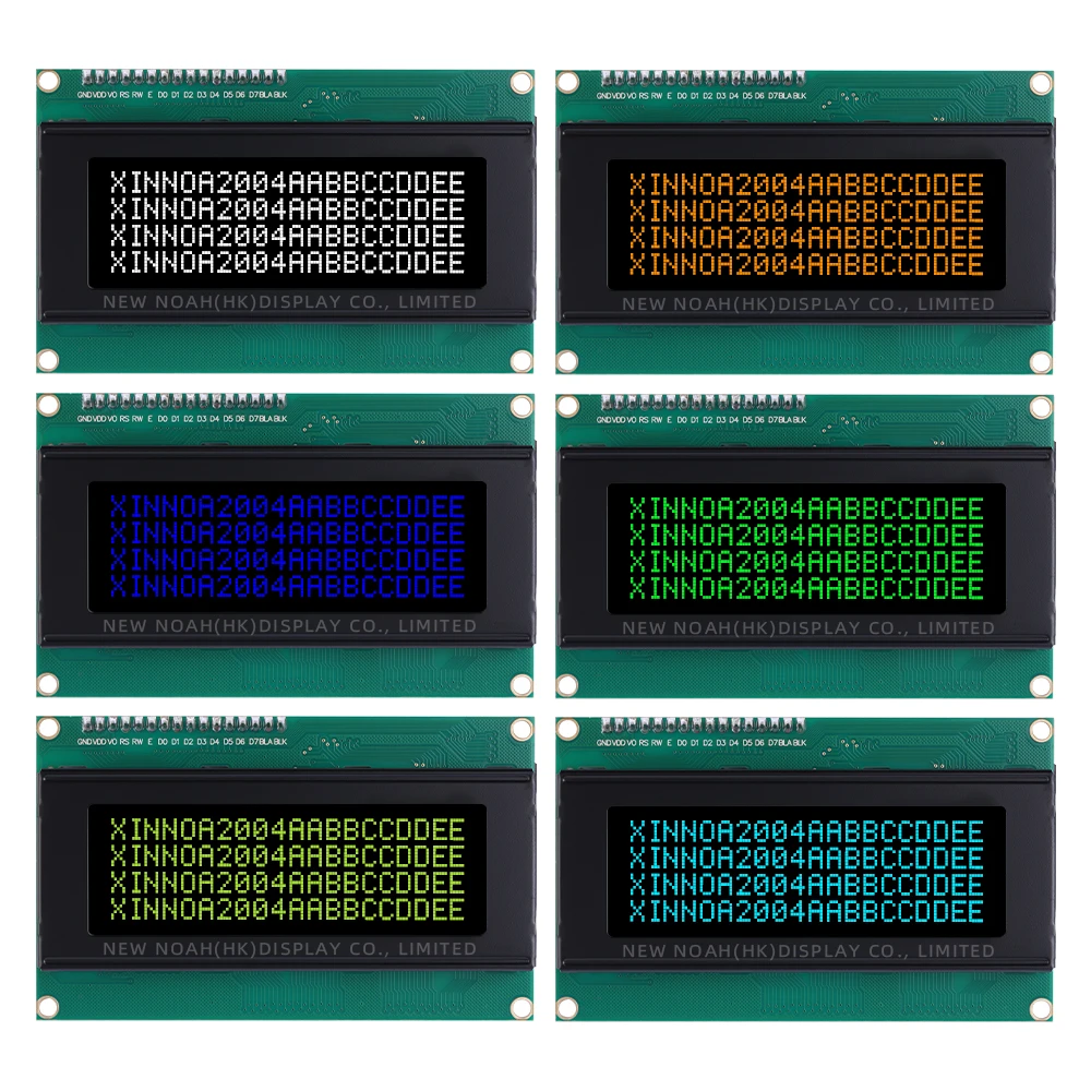 BTN черная пленка синяя плата адаптера IIC 2004A модуль дисплея LCM матричный экран 4*20