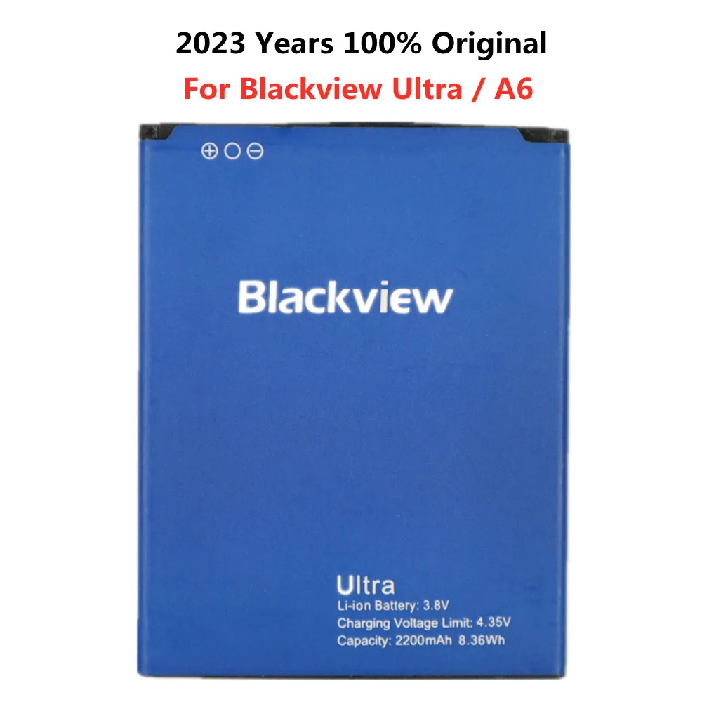 

2023 Hot Blackview Ultra A6 Phone Battery New Original 2200mAh 3.8V For Blackview Ultra A6 Smartphone Celular Batteries Bateria