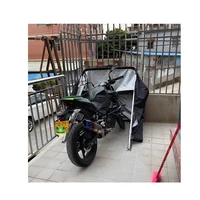 Folding Motorbike Shelter Cover Carport Fold Shed Tent Portable Motor Bike Canopy Motorcycle Garage