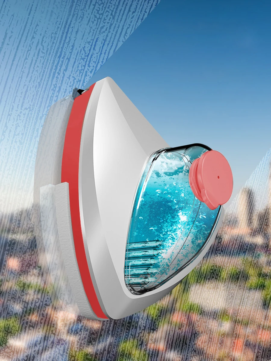 

Glass Wiper Window Cleaner Double-Sided Strong Magnetic Window Wiper Glass Brush Household Cleaning Tool
