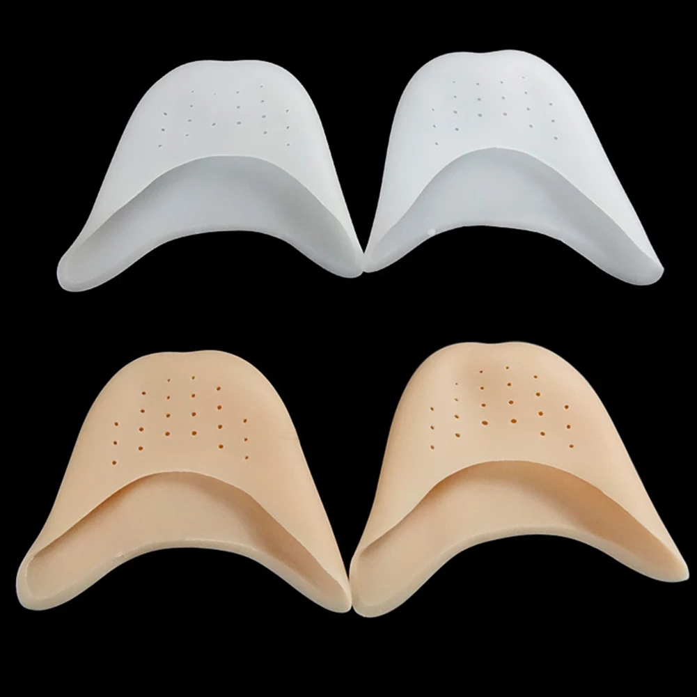 1Pair Toe Protector Silicone SEBS Pointe Toe Cap Cover For Toes Soft Pads Protectors For Ballet Shoes Feet Care Tools
