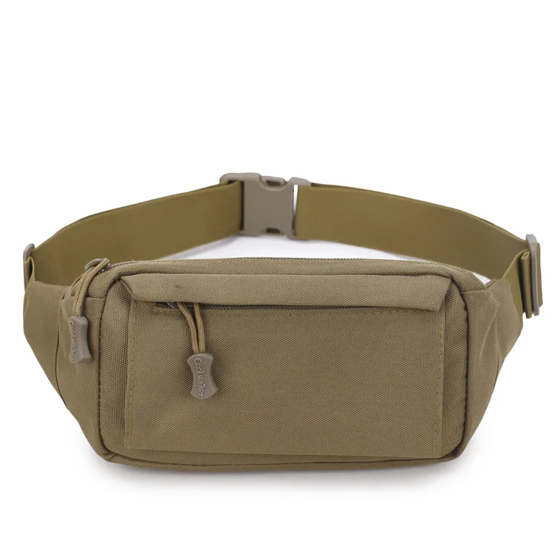 

Men's Waist Bag Tactical Pouch Men Shoulder Belt Bags High Quality Oxford Cloth Waterproof Male Waists Fanny Pack Bag for Phone