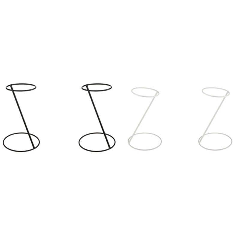 

2 Pcs Metal Hat Stand Hat Holder Hats Hats Caps For Display Display Wig Hanging Rack