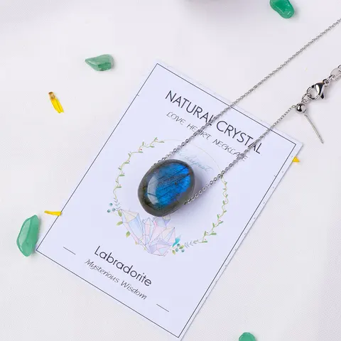 Лабрадорит кулон Runyangshi