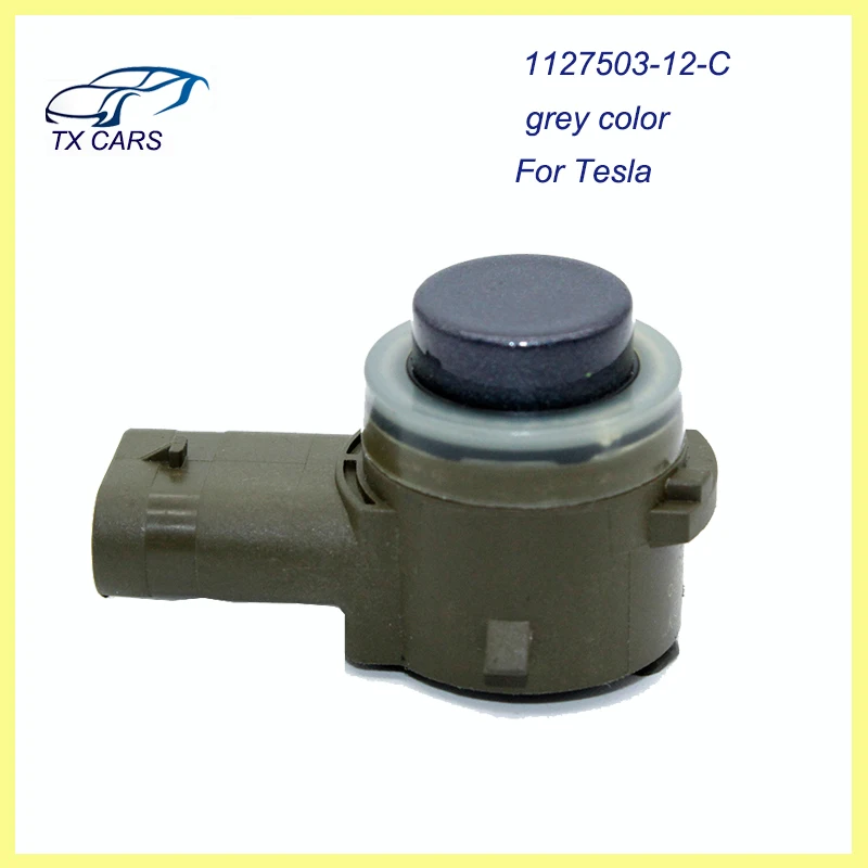1/2/4 X 1127503-12-C PDC датчик парковки бампер ультразвуковой радар цвет серый для Tesla 3/Y
