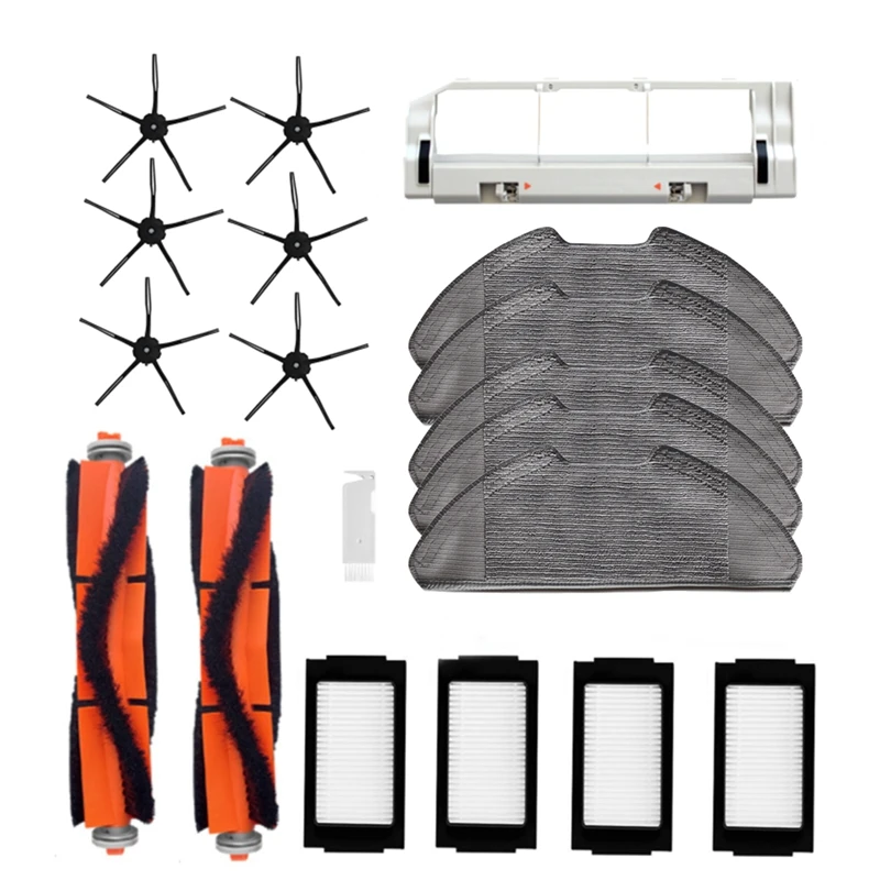 

Запчасти для робота-пылесоса Xiaomi Mijia 2 Pro/MJSTS1, насадка на швабру, фильтр НЕРА, основная боковая щетка