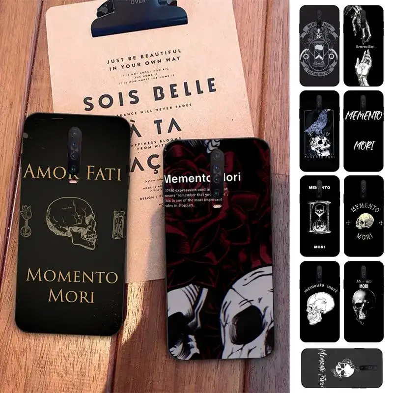 

Memento Mori Phone Case For Redmi 5 6 7 8 9 10 plus pro 6 7 8 9 A GO K20 K30 K40 pro plus F3 Fundas