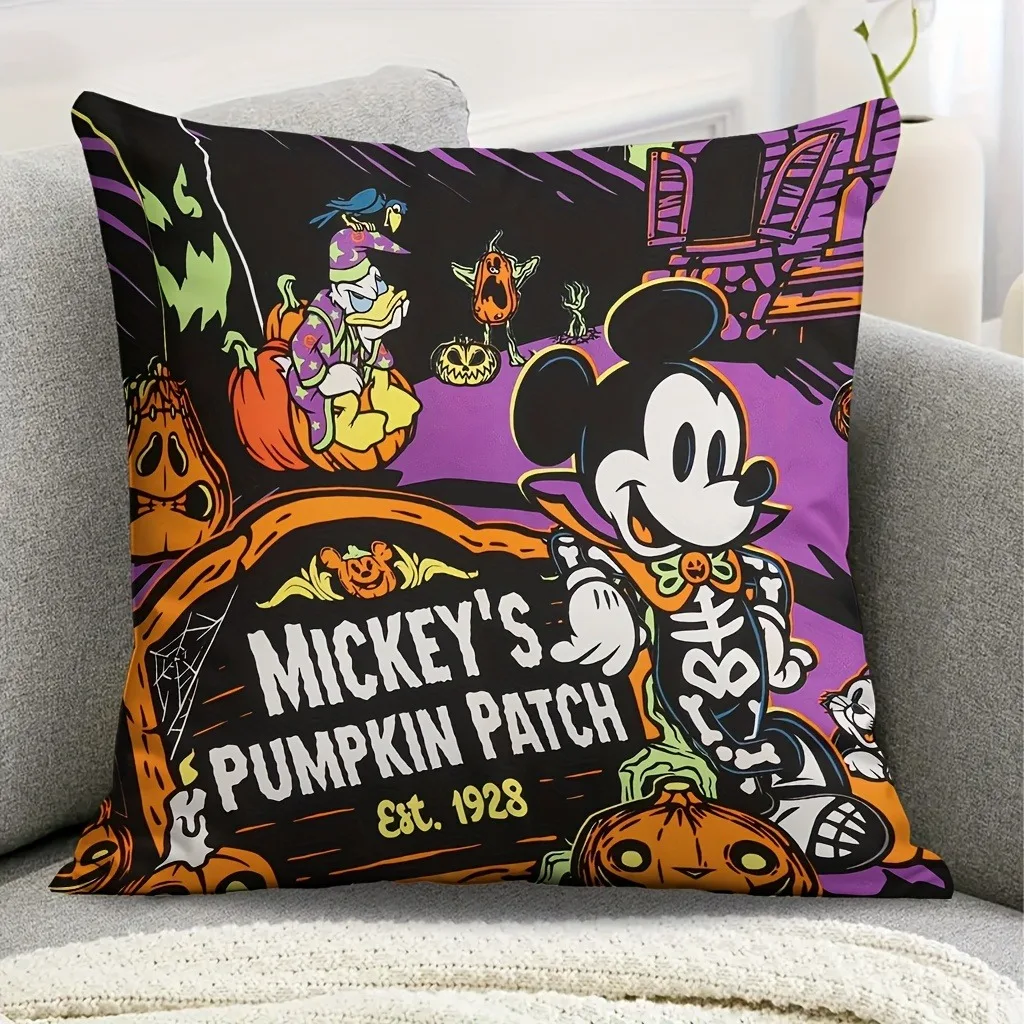 

Наволочка MINISO с тыквой Микки 40x40 см