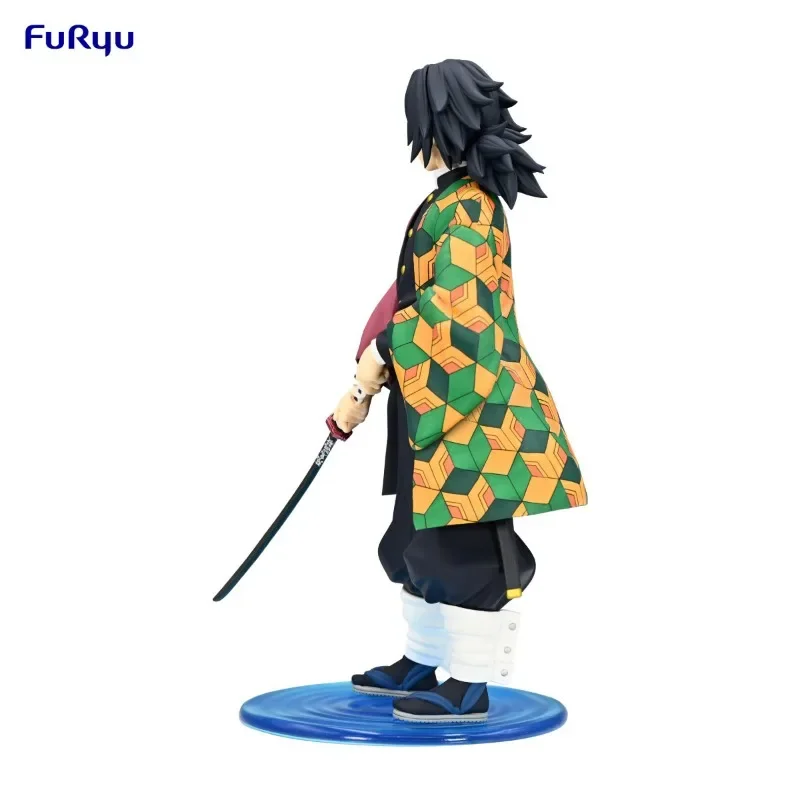 Фото В наличии: Фигурка Furyu Demon Slayer Kimetsu no Yaiba Trio-Try-iT, Гию Томиока, аниме-фигурка, коллекционная модель, игрушка, подарок. №3