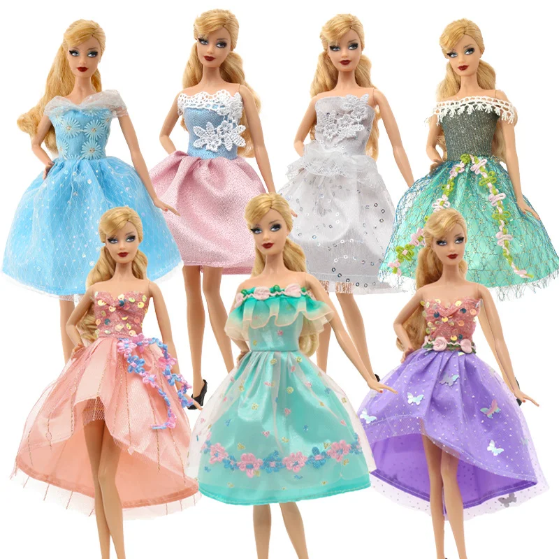 

[MYKPOP] Europe and America New Fashion Doll Clothes For 30cm / 11.5" Dolls Evening Dress Exquisite Dress Outfits SC23032806