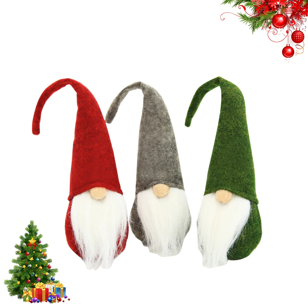 

3pcs Desktop Ornament Stylish Christmas Gift for Bedroom Living Room Home