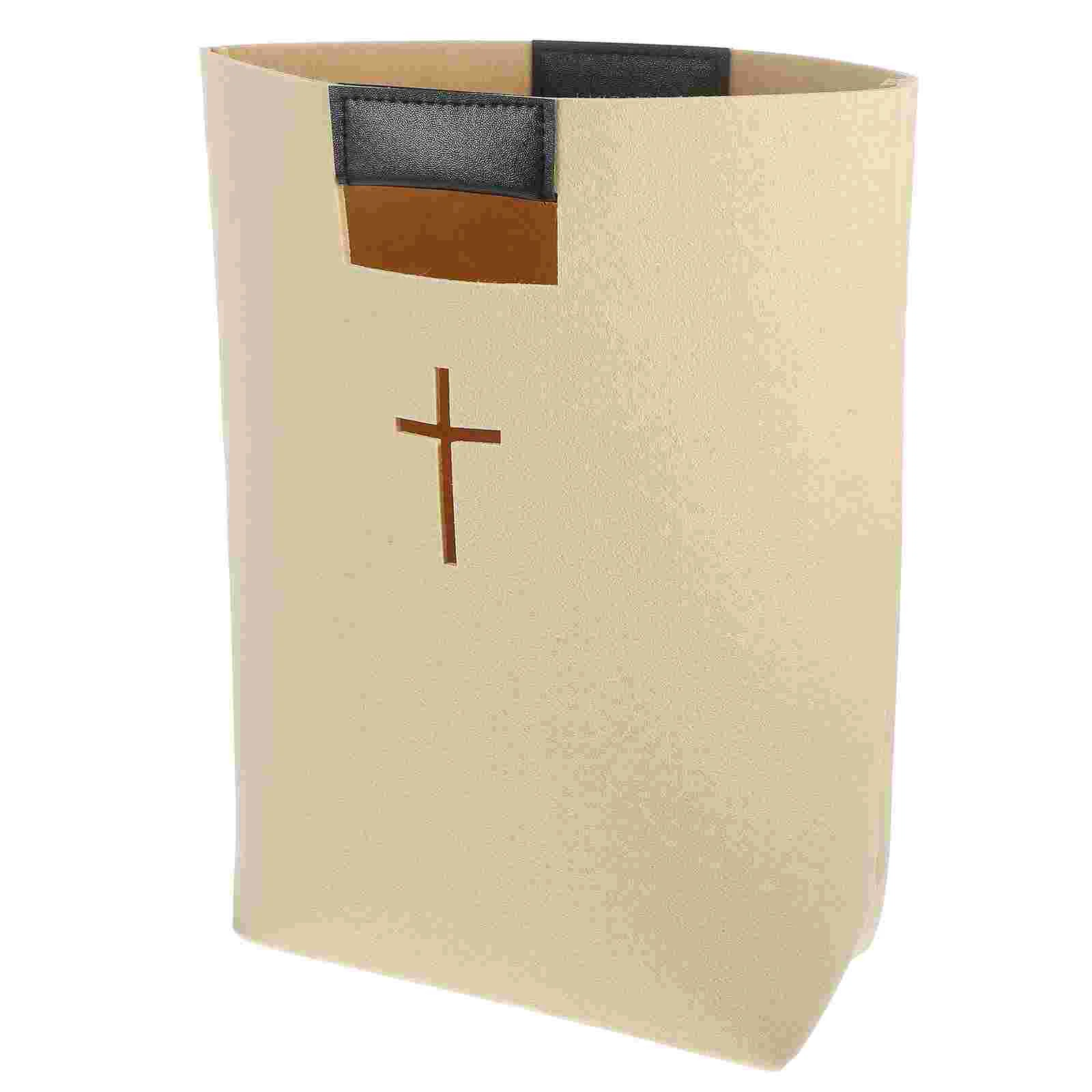 

Bible Carrying Case Shopping Bag Bible Study Book Case Felt Tote Church Bag
