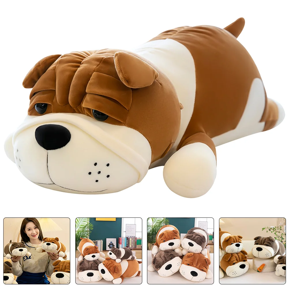 Плюшевая мягкая игрушка Shar Pei удобные декоративные подушки кровать
