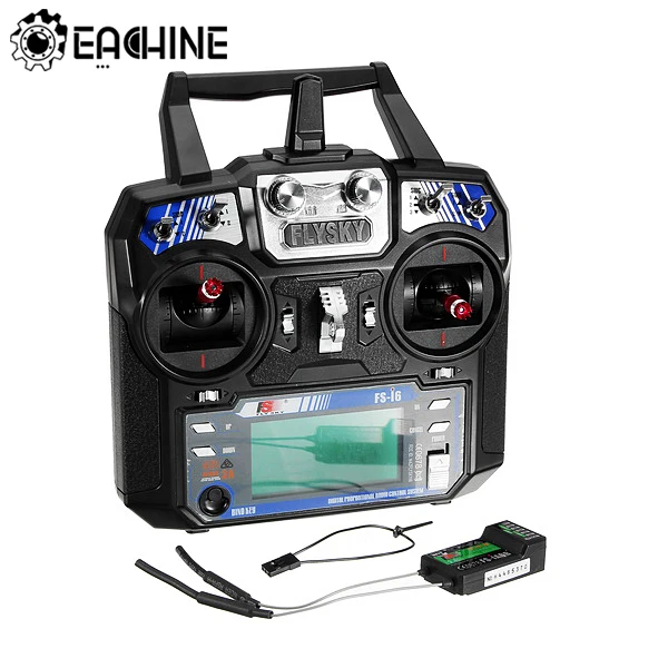 

Передатчик FlySky FS-i6 2,4 ГГц 6CH AFHDS RC, запасные части для радиоуправляемого самолета, вертолета, с приемником FS-iA6B