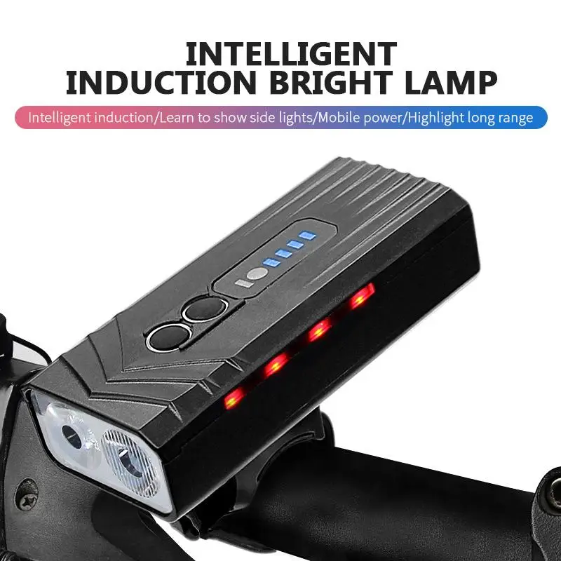 

Передняя подсветка, USB перезаряжаемая двойная лампа, яркое освещение, интеллектуальная индукция, мощность мобильного телефона, для использования вне помещения