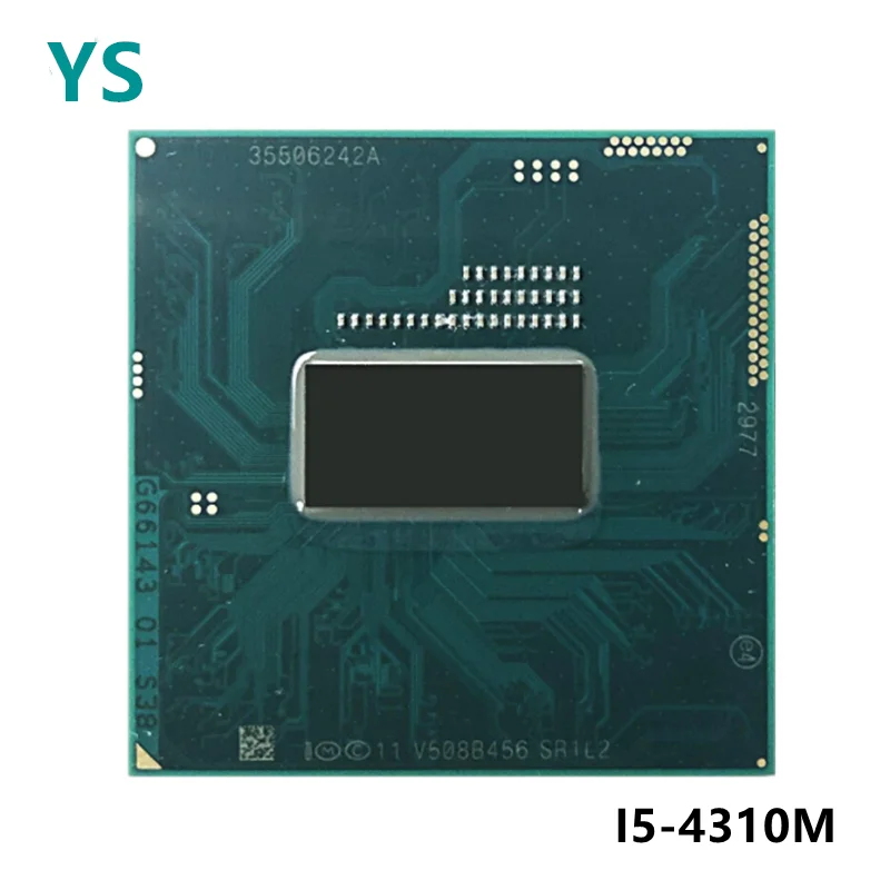 

Intel Core i5-4310M i5 4310M SR1L2 2.7 GHz Dual-Core Quad-Thread CPU Processor 3M 37W Socket G3 / rPGA946B