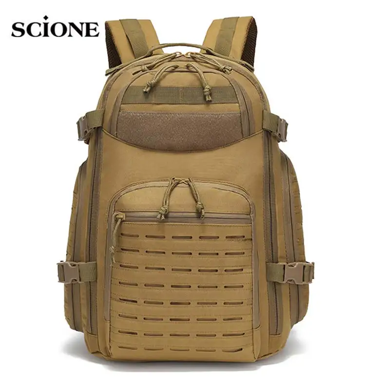 40L Camping Backpack Tactical Miliatry Army Bag Sports Outdoor Travel Bags For Men Male Molle Hiking Trekking Bag XA302A