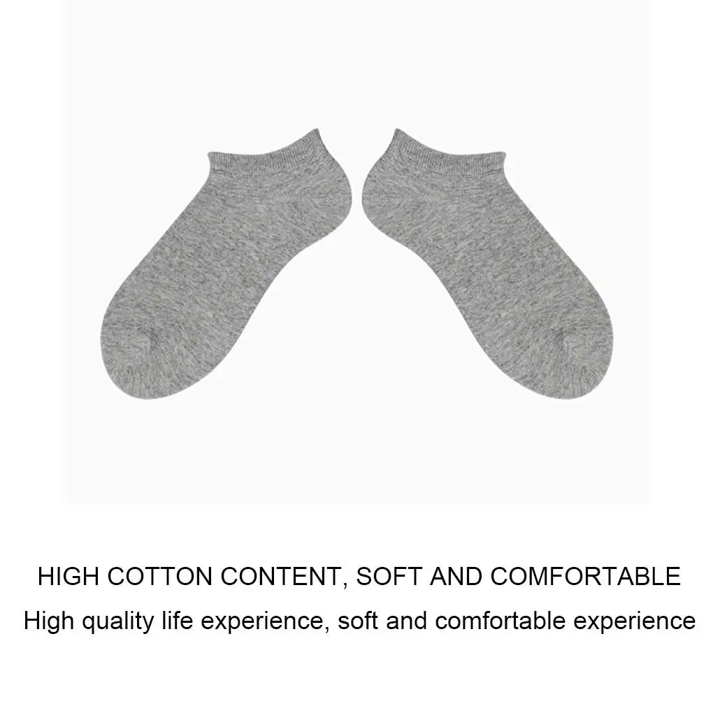 

5 Pair Socks Shoes Sneakers Summer Short Breathable Sport Absorb Sweat Fashion Sock Washable Reusable for Women Men