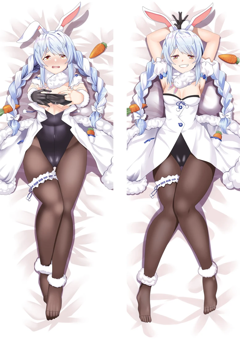 

Vtuber Usada Pekora Dakimakura body Pillowcase Cushion Case Cover