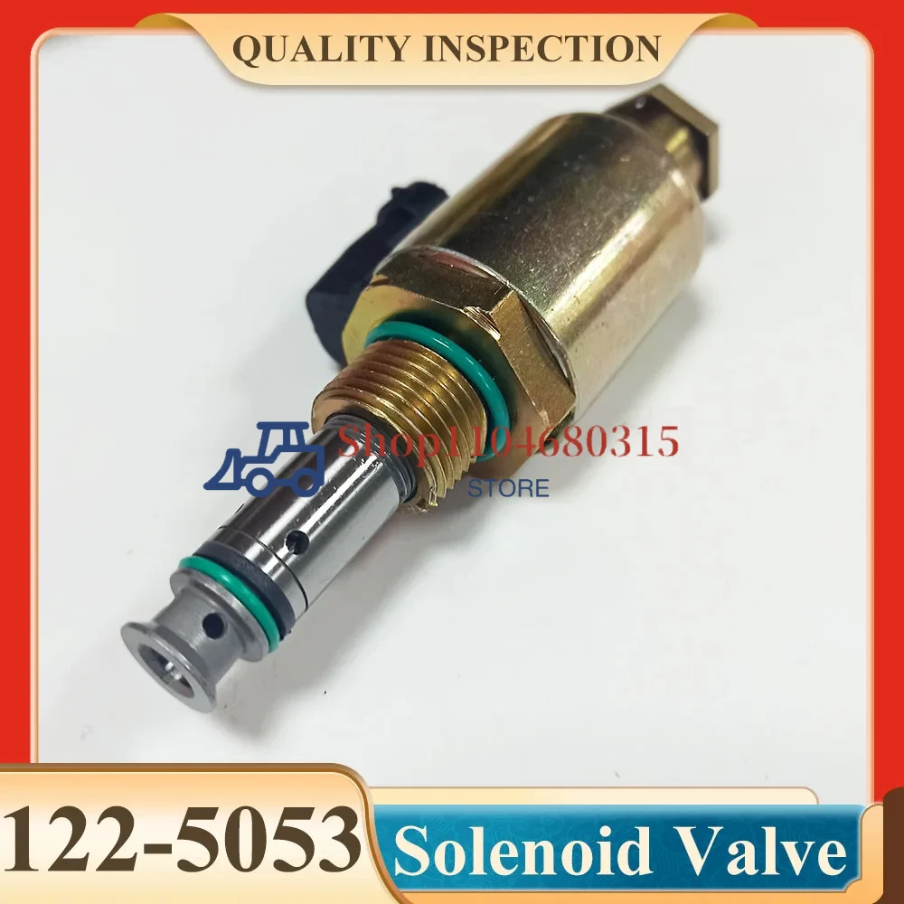 

122-5053 1225053 E325C E322C Стоп-электромагнитный клапан для соленоида 322C 325C 570B 580B 3126B