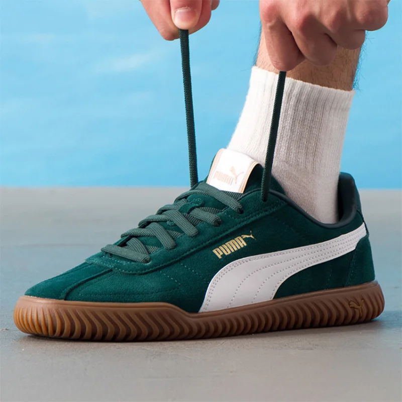 Фото Мужские и женские спортивные кроссовки PUMA, модные, универсальные, стильные, в ретро-стиле и повседневные, артикул 402606-02 №3