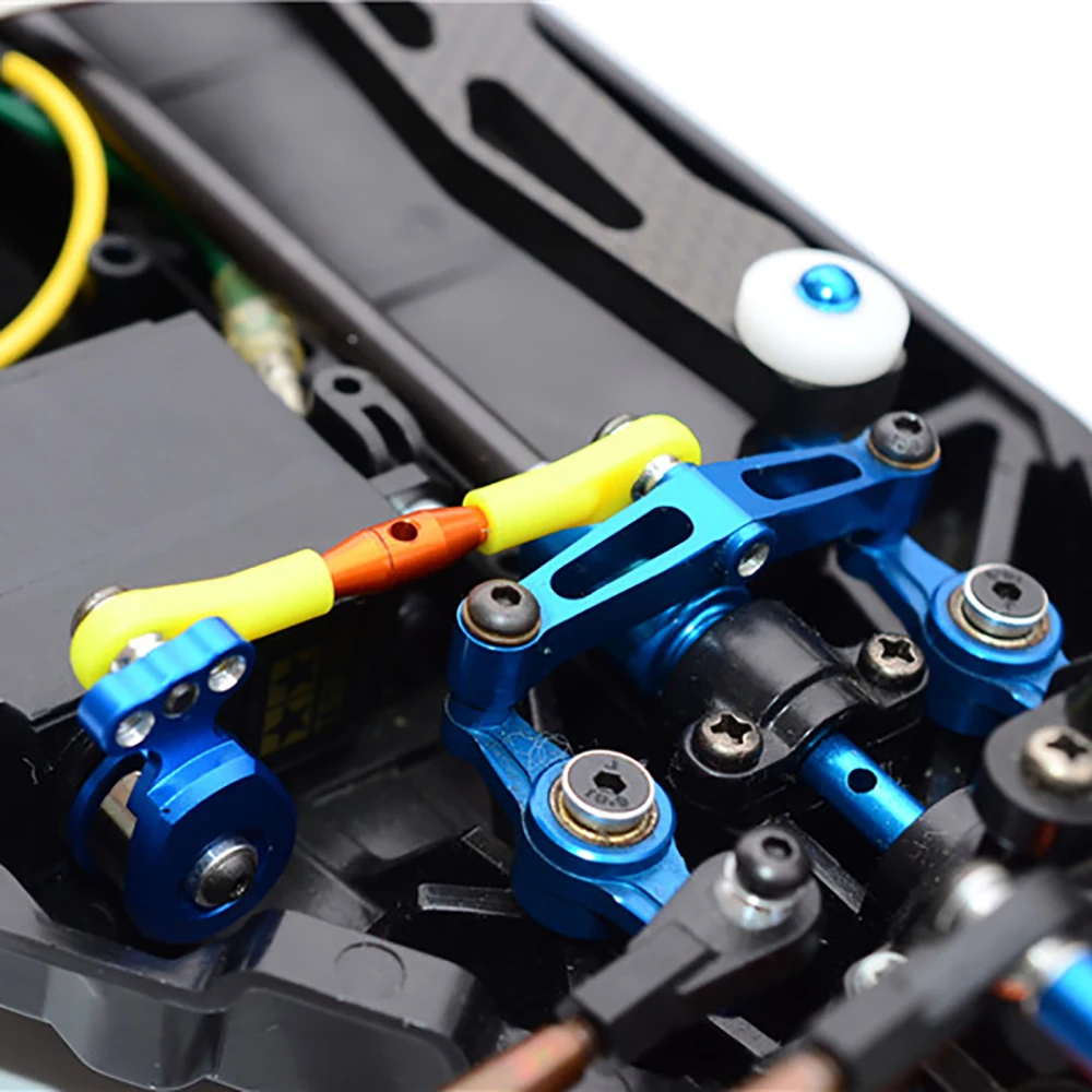 Для Tamiya TT02B/ TT02/ TT02T Защитная Шестерня рулевой тяги обновленные детали для