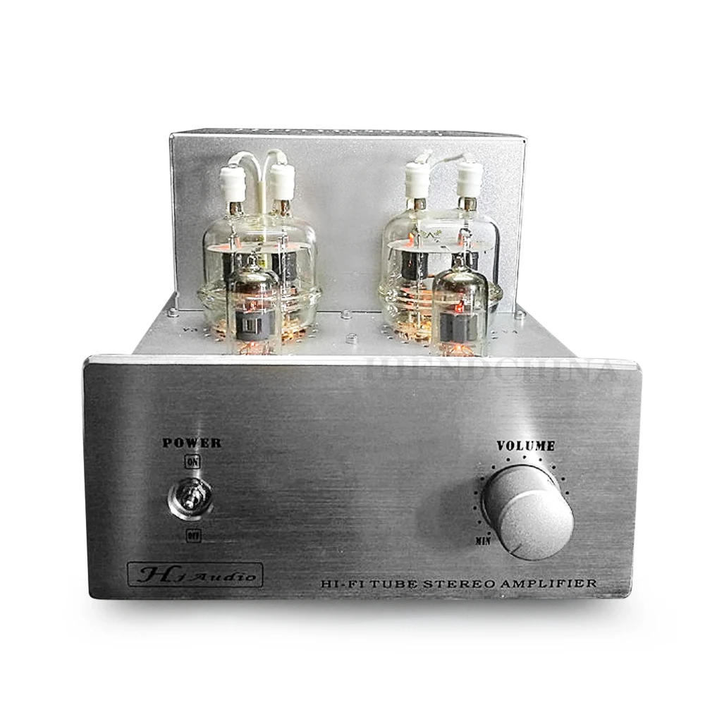 

Huaji усилитель звуковой Трубки Amplifier 2*10W усилитель Push-pull