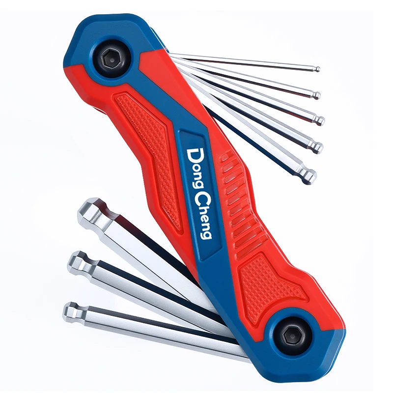 

Складные шестигранные ключи CR-V 8-в-1