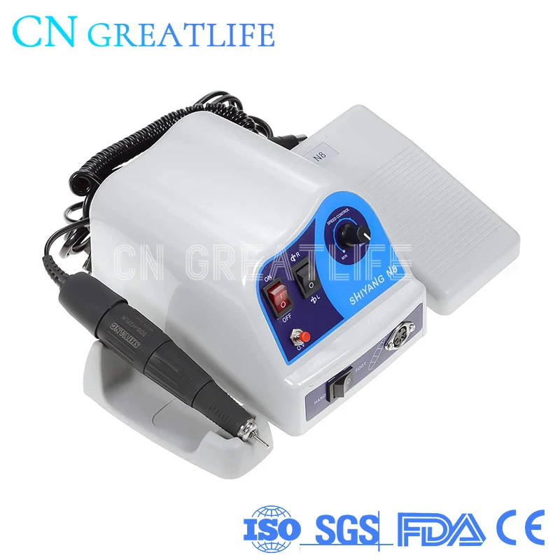 

Electrical Polishing Lab Machine N8 45000RPM Handkit SH37LN Dental Lab Polishing Grinding Machine Dental Micromotor